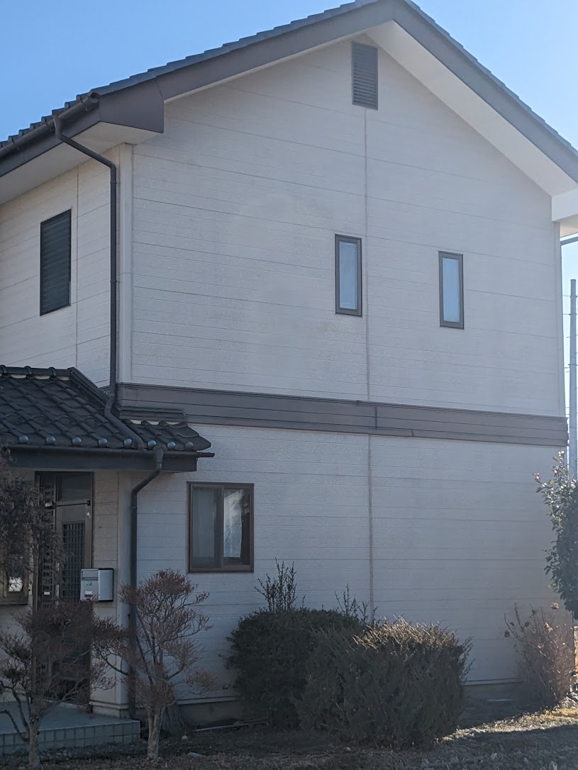 松本市A様邸の外壁塗装施工後